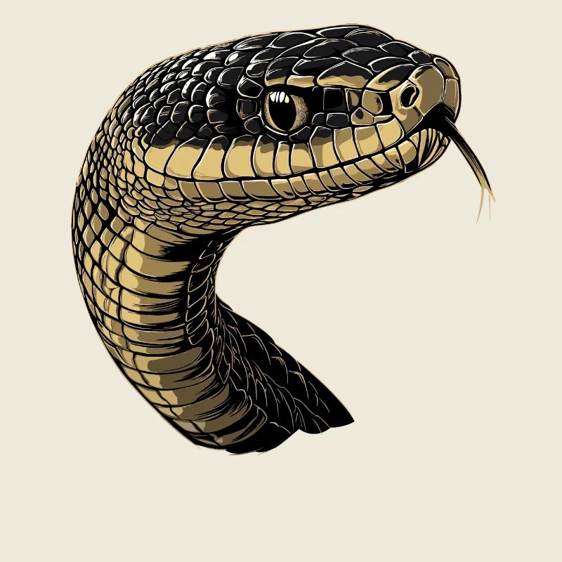 Snake Python Cobra Mamba Rattlesnake Snake