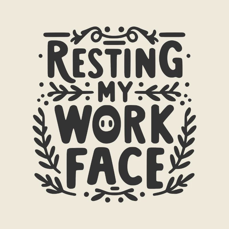 Reposer mon visage de travail