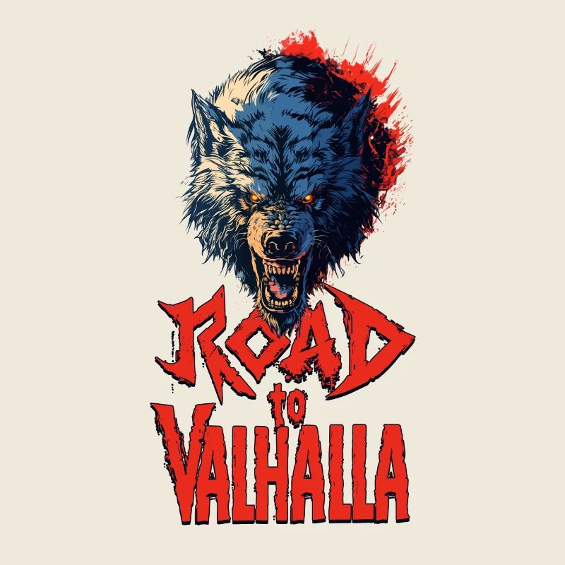 Route du loup agressif vers Valhalla Red
