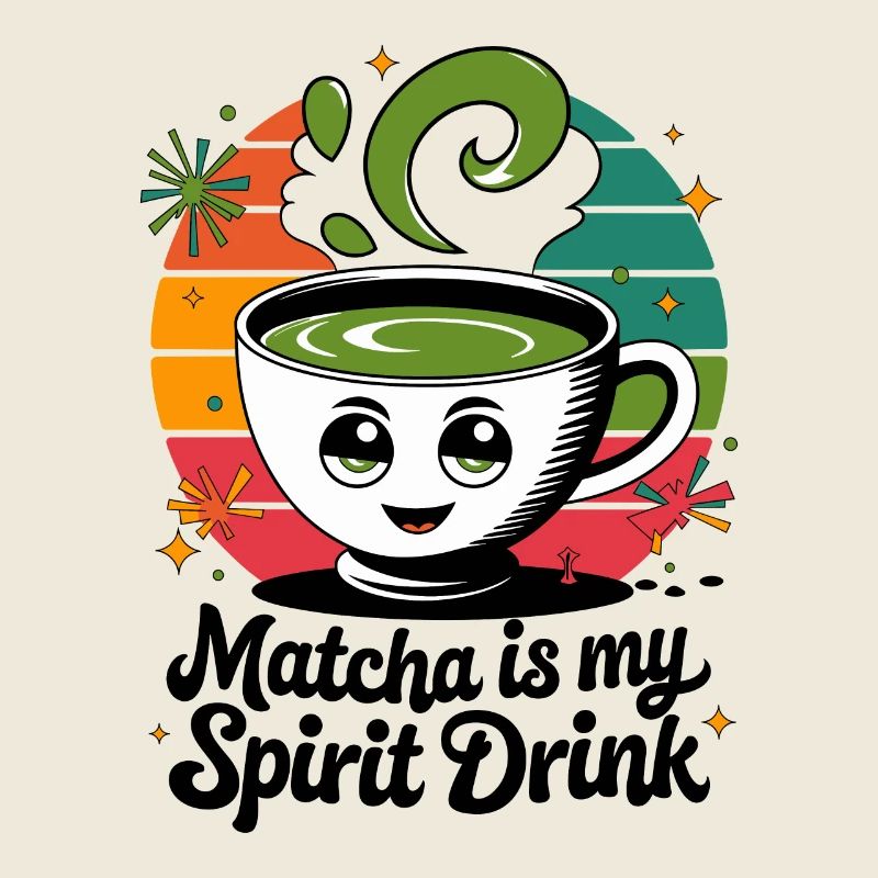 Le matcha est ma boisson spiritueuse