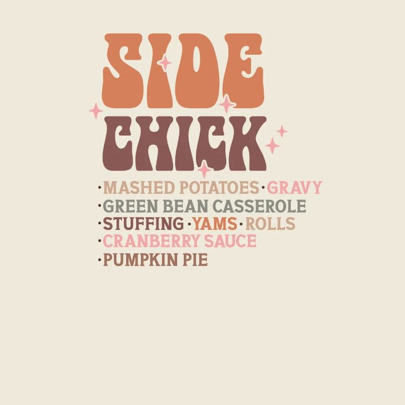 Side Dish Lover Thanksgiving Design