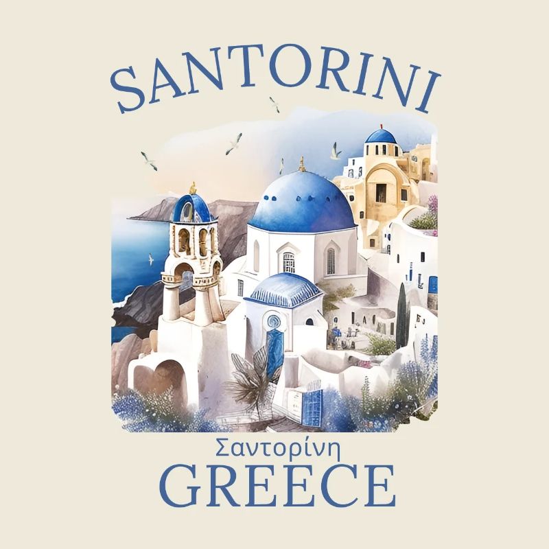 Santorin Grèce Paysage