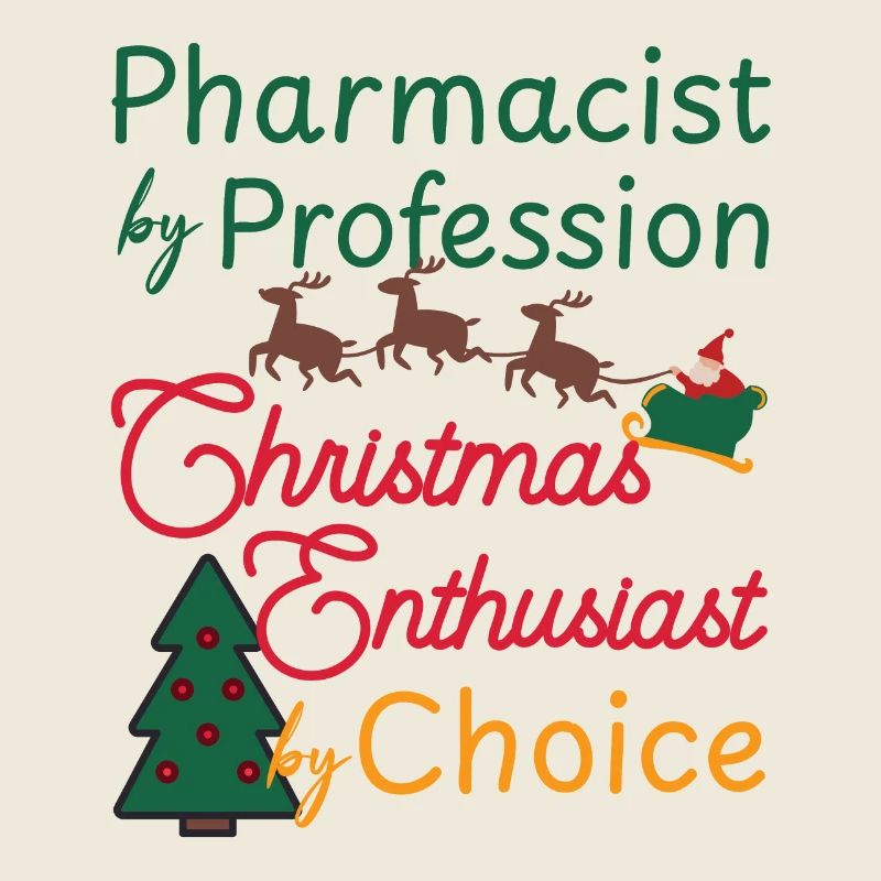 Pharmacien Noël Passionné de Noël