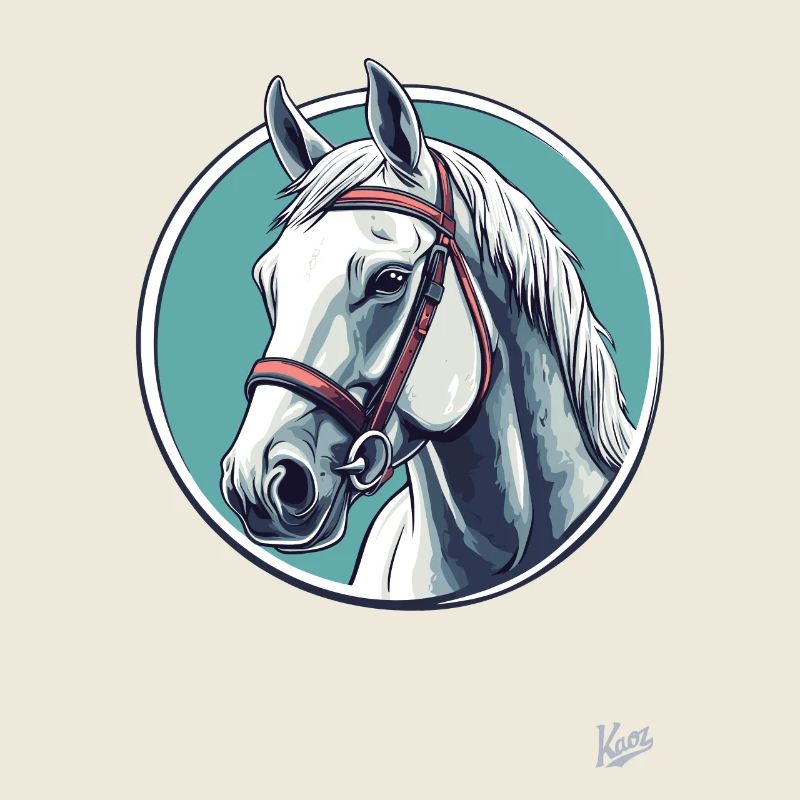 Ein Schimmel, ein weißes Pferd