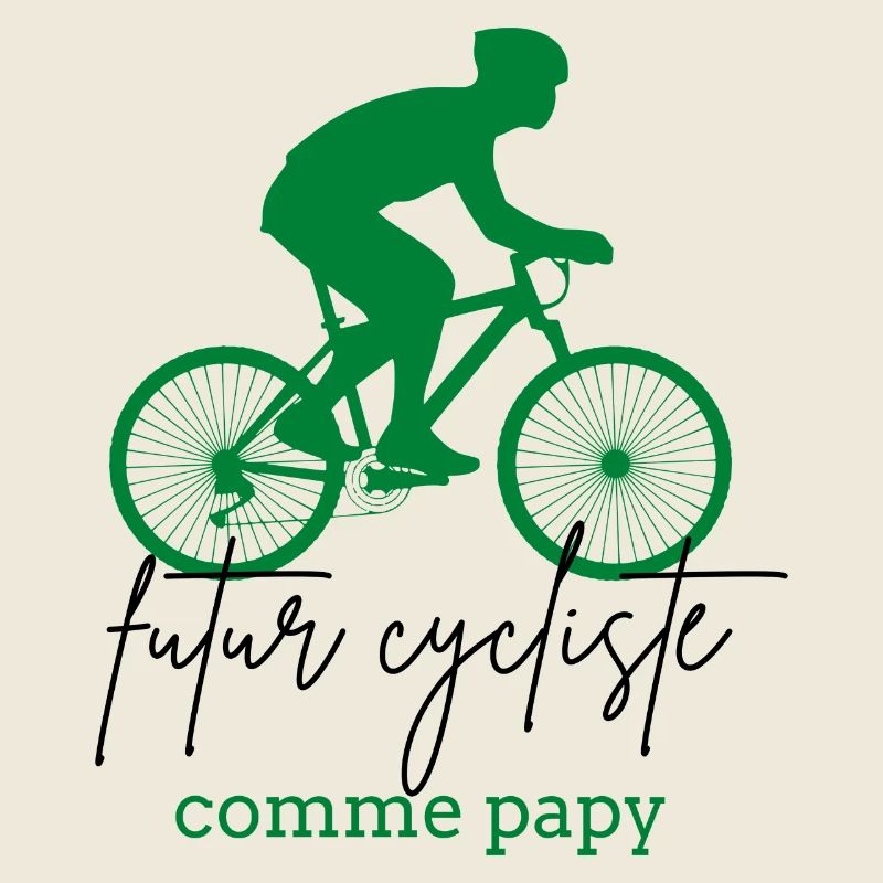 futur cycliste comme papy cadeau garçon velo