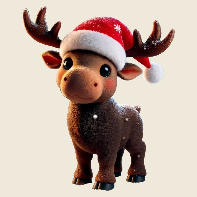 Elch - Moose - Weihnachten