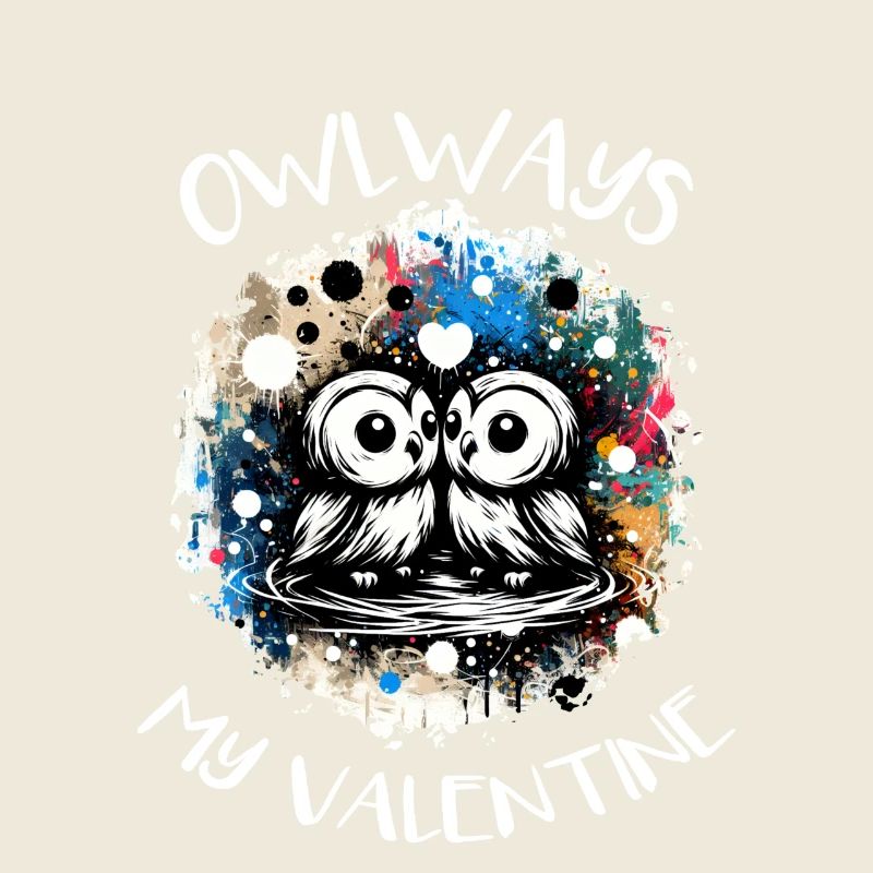 Hiboux mon hibou de la Saint-Valentin