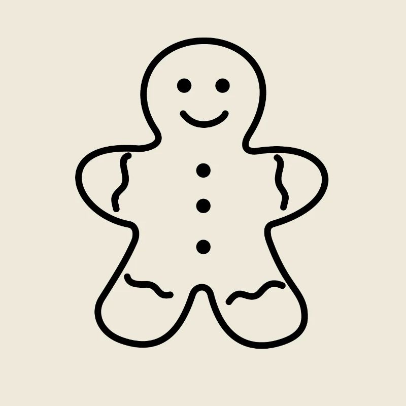 Lebkuchenmann, Lebkuchen Naschen