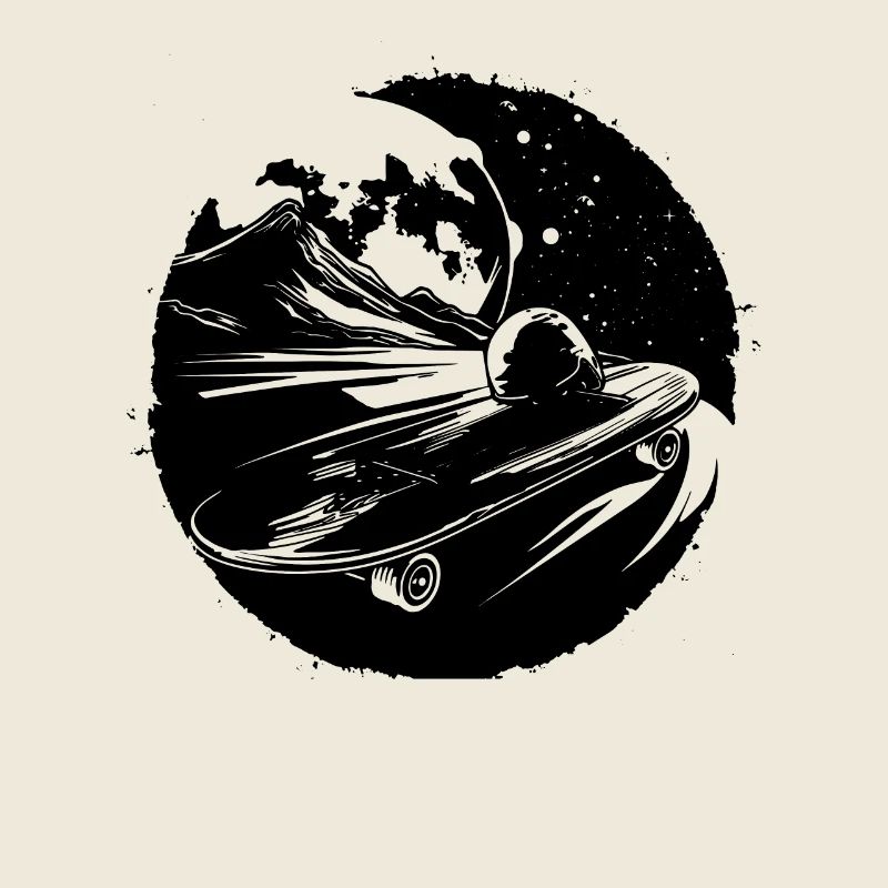 Skateboarding Sketch