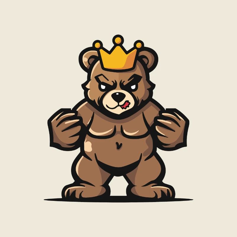 Bear Cartoon Crown