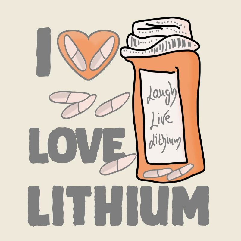 Leben Lachen Lithium ich liebe