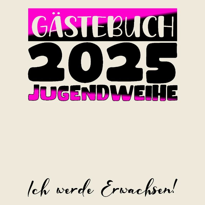 Jugendweihe 2025 Gästebuch Geschenk Mädchen Jungen