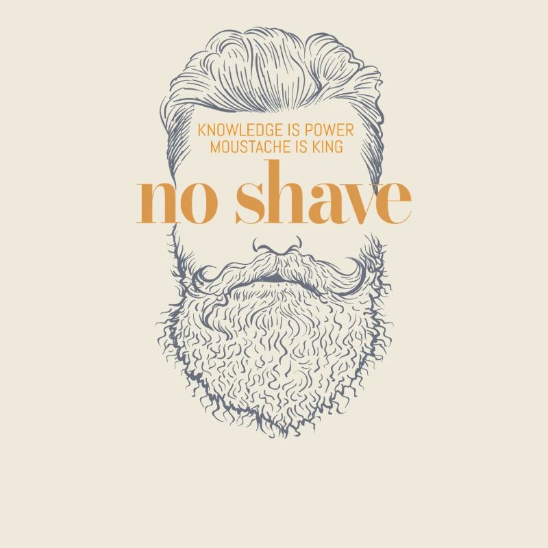 Pas de rasage de barbe Conception graphique Pas de rasage Barbe Graphique