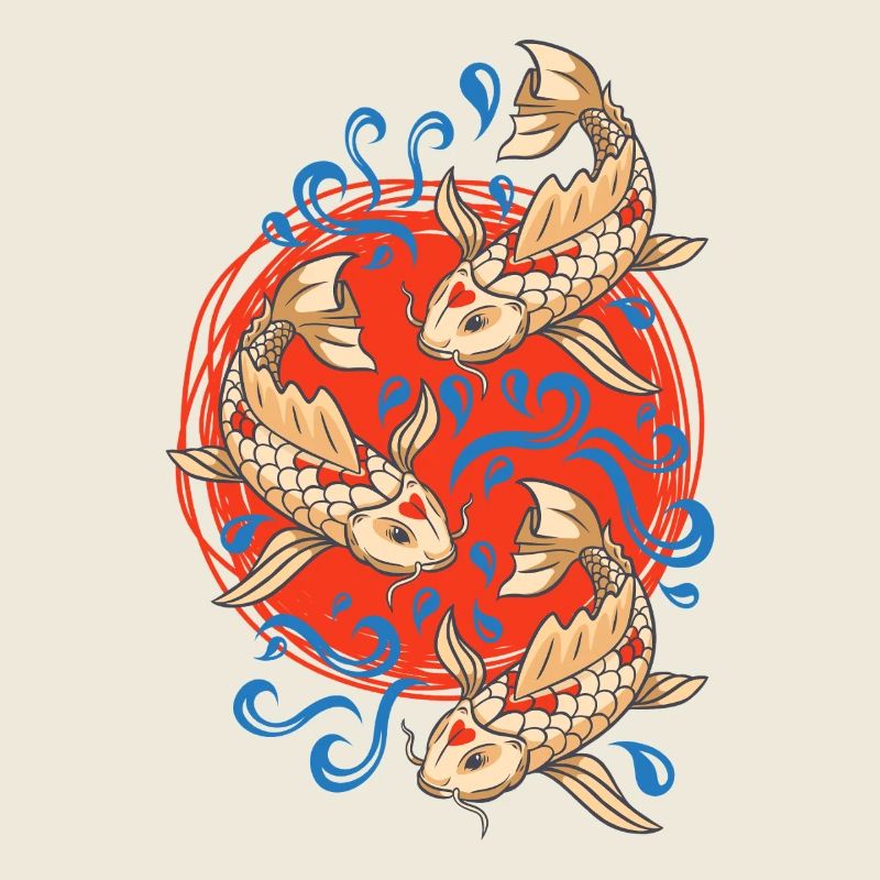 Poissons Koi Koi Carpes Lovers