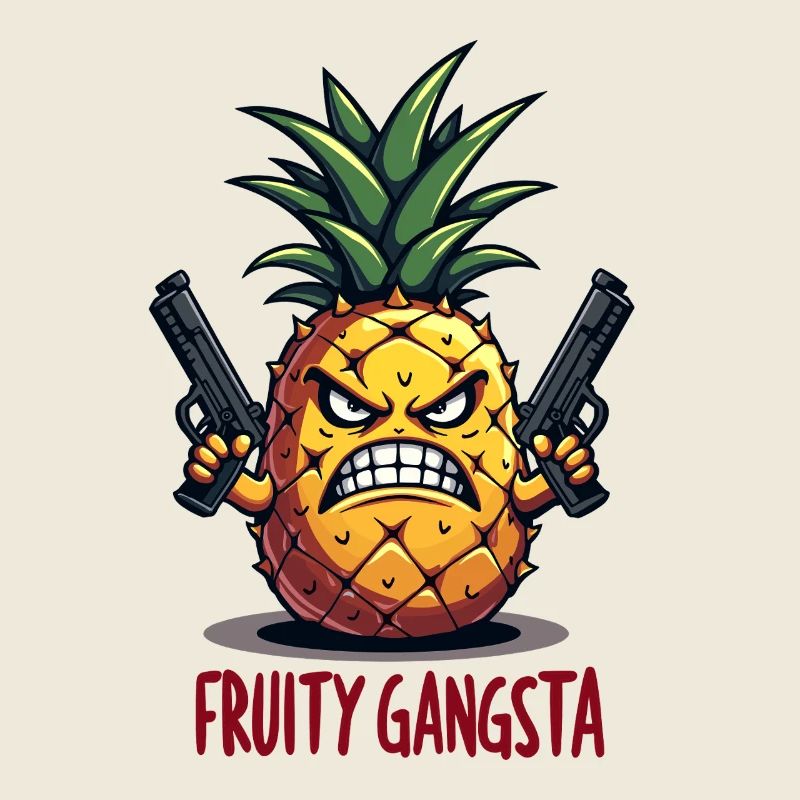 Pineapple Fruity Gangsta L’ananas le plus dur du monde
