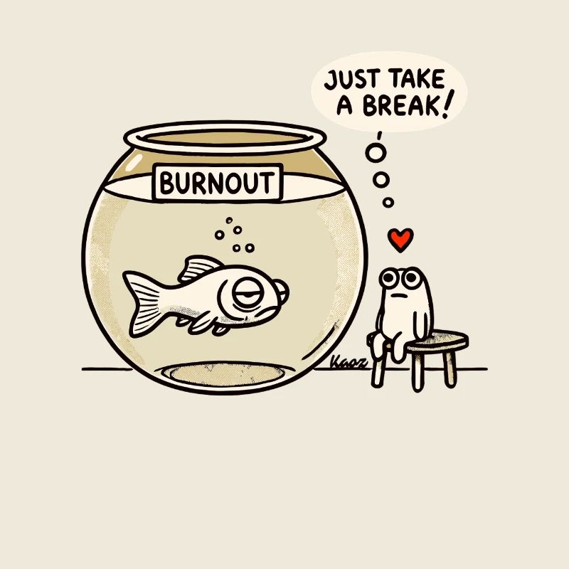Burnout Fish & Frog Thérapeute