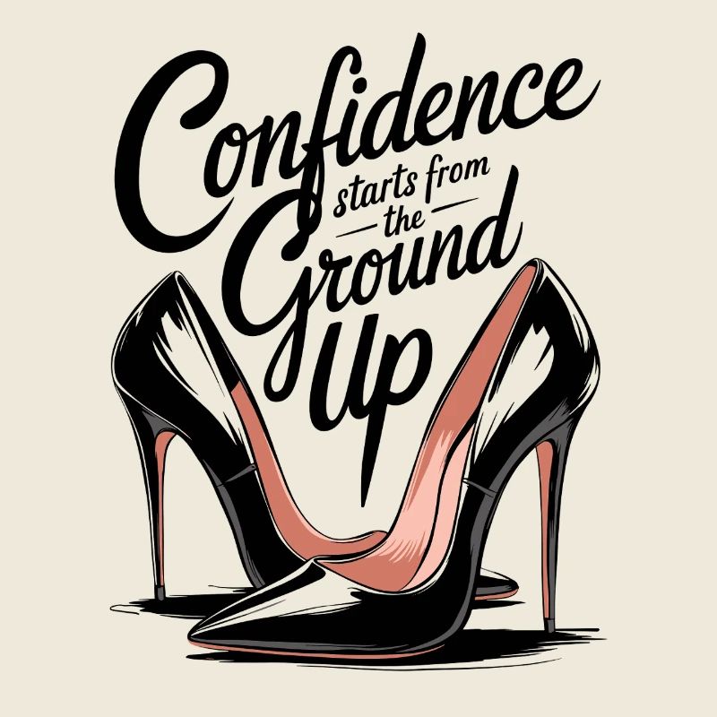 Confidence Starts From The Ground Up High Heels