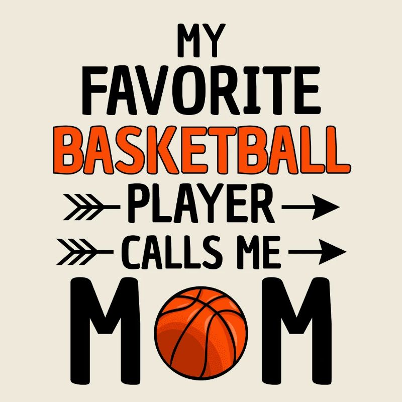 Fière maman de basket-ball