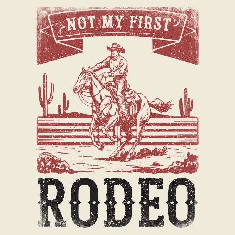 Pas mon premier rodéo, Bronc Rider Cowboy