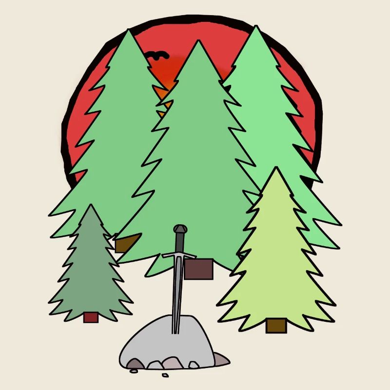 Chevaliers Héros Épée Médiévale Épées Fable