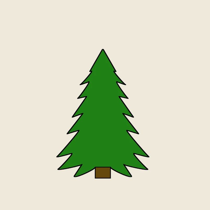 Tree, fir, nature, forest, conifer, spruce, spruce