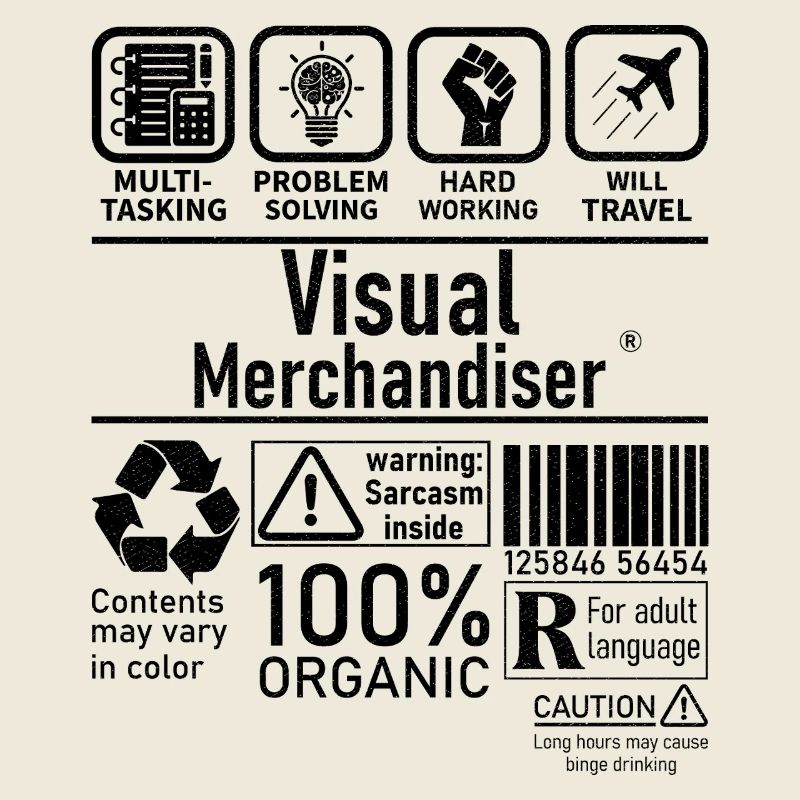 Visual Merchandiser multi tasking problem solving
