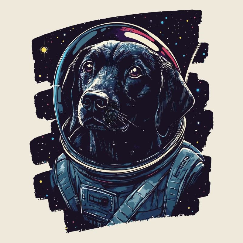 Labrador Astronaut