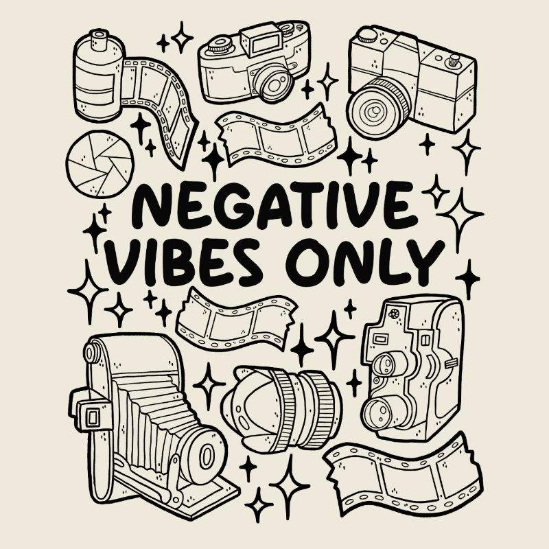 Negative Vibes Only – Analogfotografie