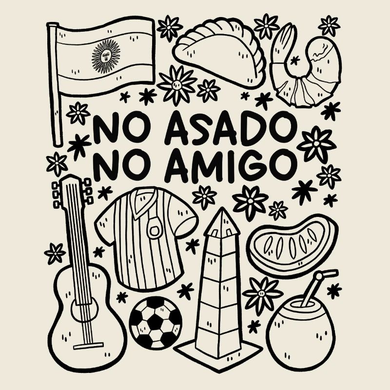Pas d’Asado – Pas d’Amigo – Argentine