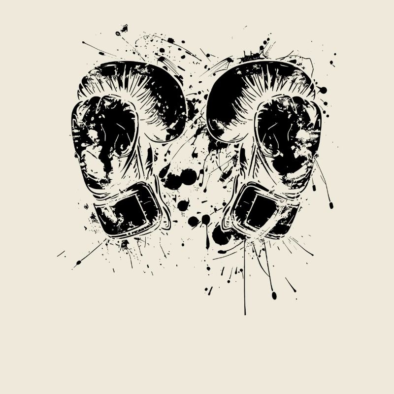 Kickboxhandschuhe Graffiti