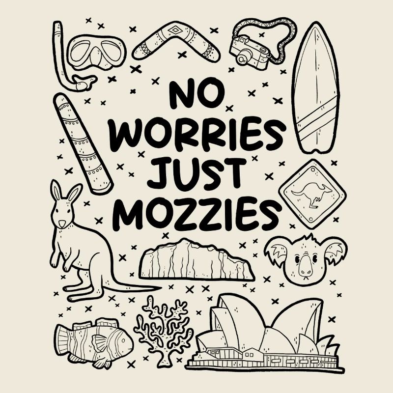 Pas de stress – seulement des moustiques