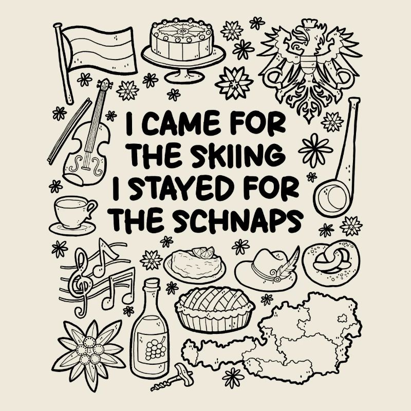 I came for skiing, stayed for the liquor