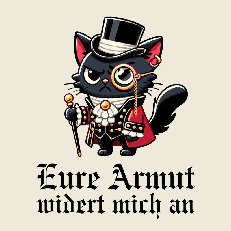 Eure Armut widert mich an – Snob-Katze