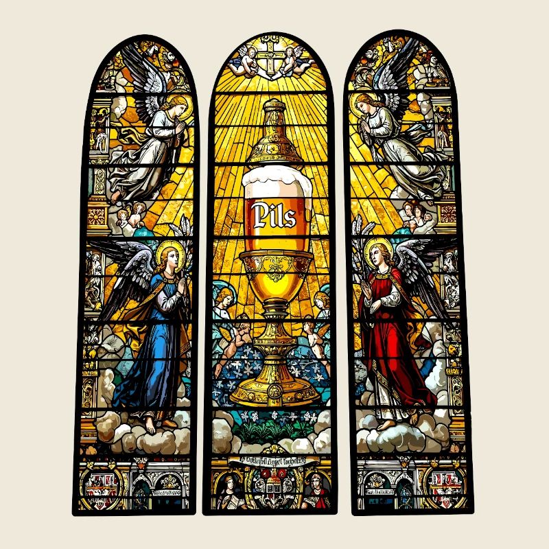 Bier Kirchen Fenster Männertag Himmelfahrt