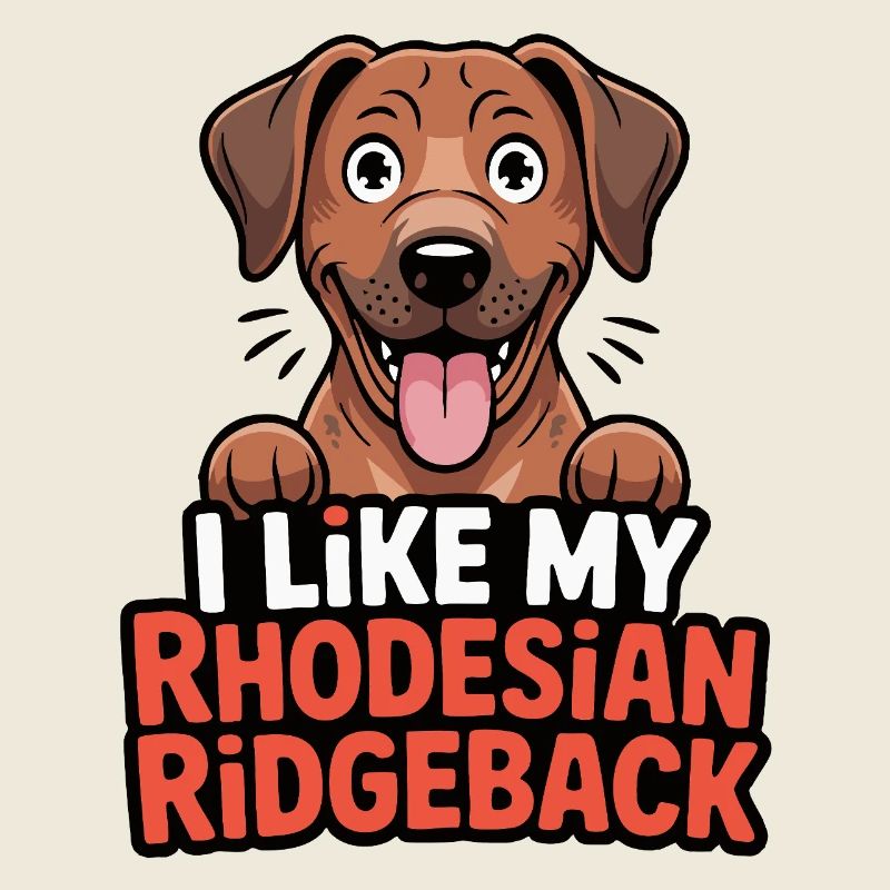 J’aime mon Rhodesian Ridgeback Hundeliebe