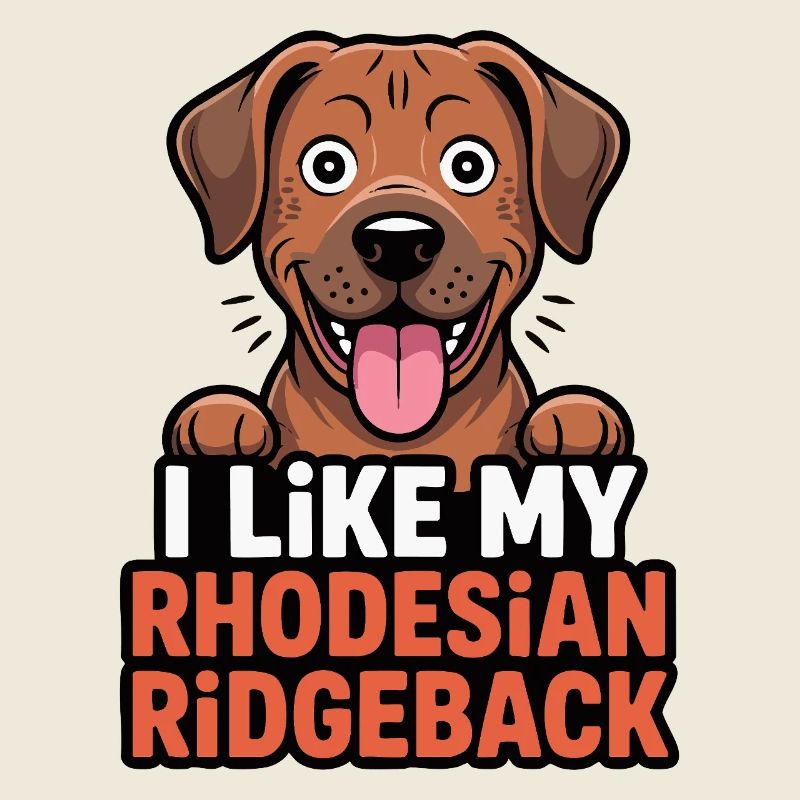 J’aime mon Rhodesian Ridgeback Hundeliebe