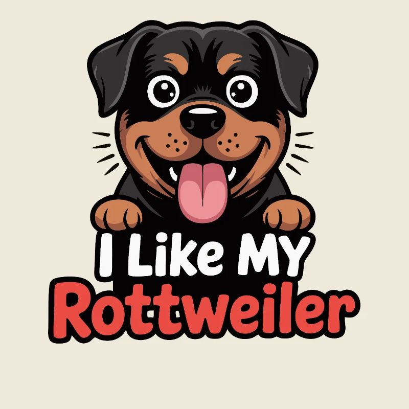 J’aime mon Rottweiler Hundeliebe