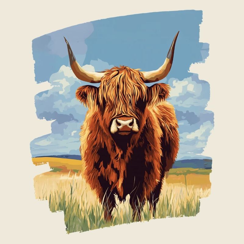 Bovins écossais des Highlands