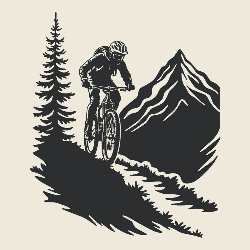 Aventure en VTT dans la nature