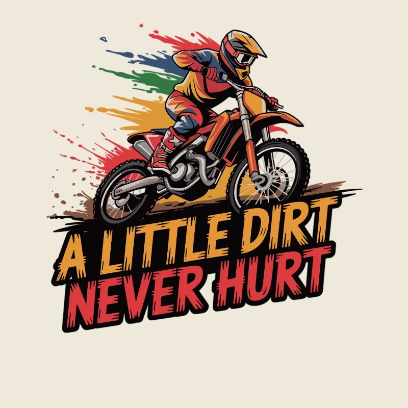 Motocross-Abenteuer beginnt Dreck gehört dazu