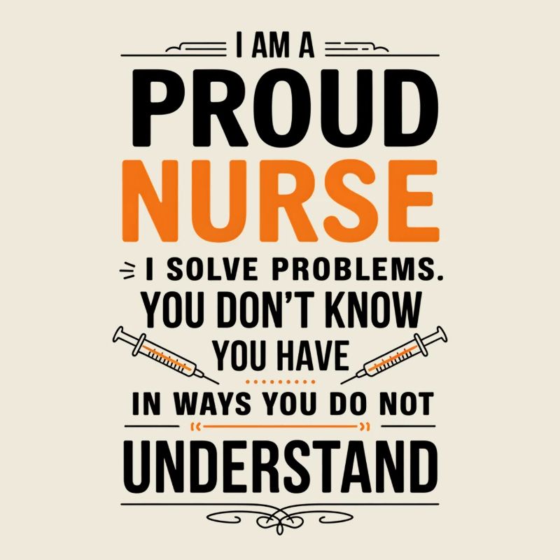 Stolze Krankenschwester Spruch