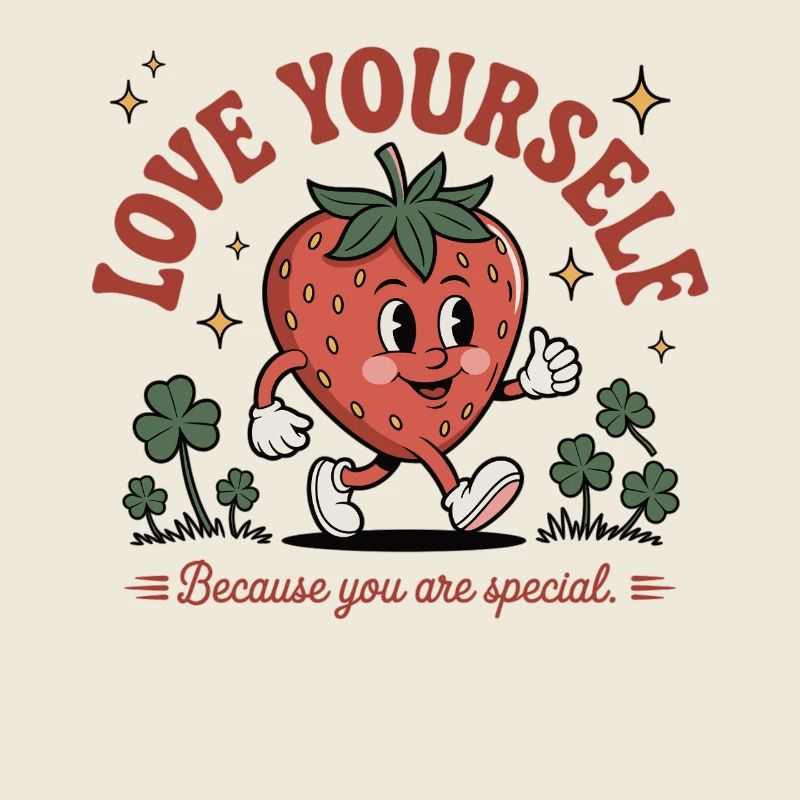 Aimez-vous - Vous êtes spécial - Chemise fraise