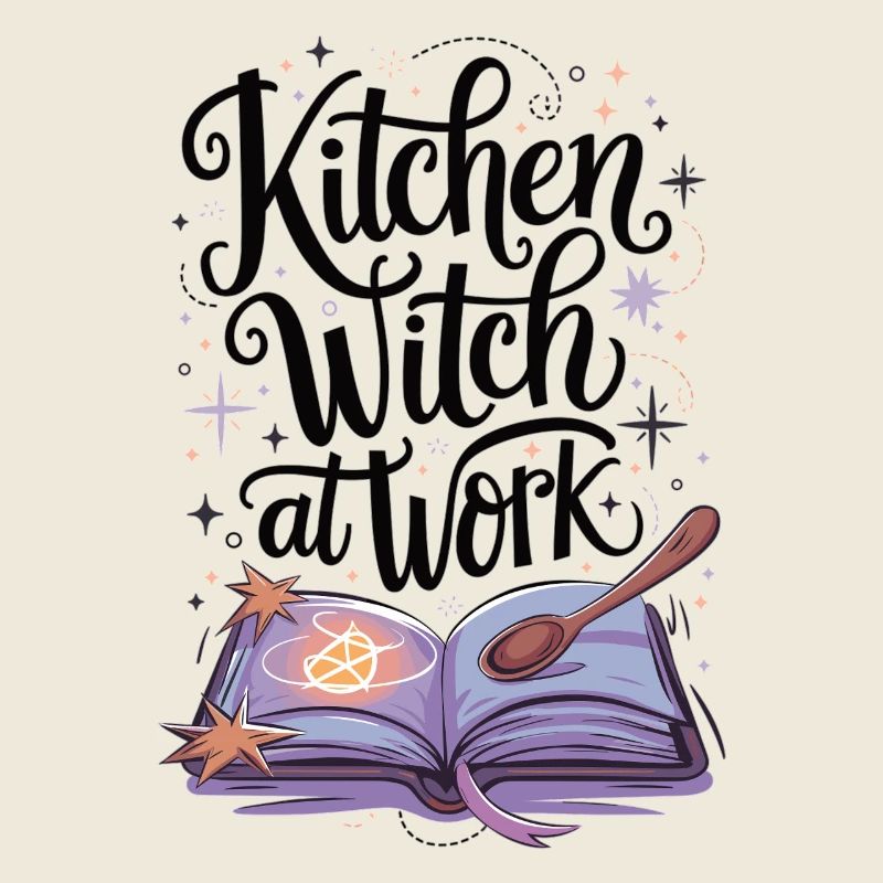 Küchenhexe bei der Arbeit