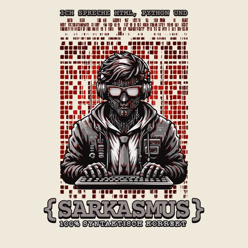 Je parle HTML, Python et sarcasme