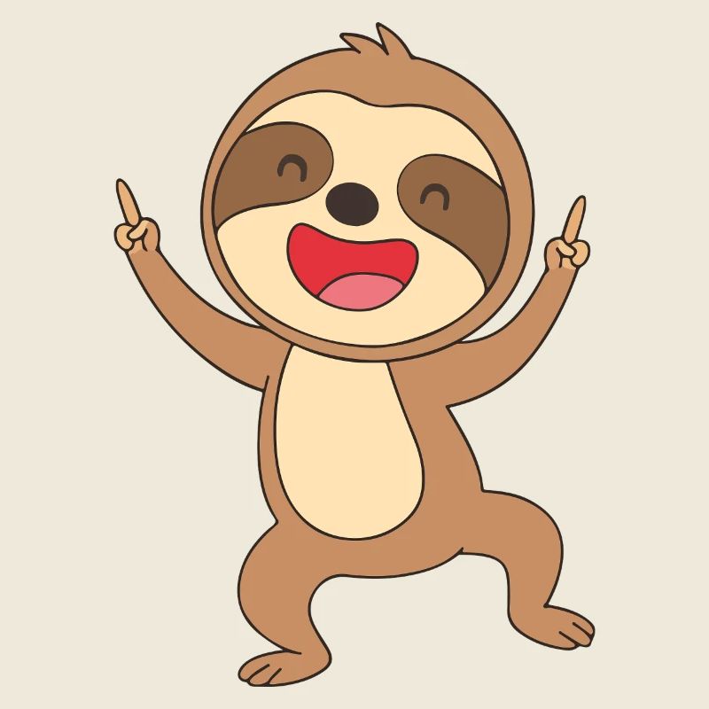 Happy Sloth Joy