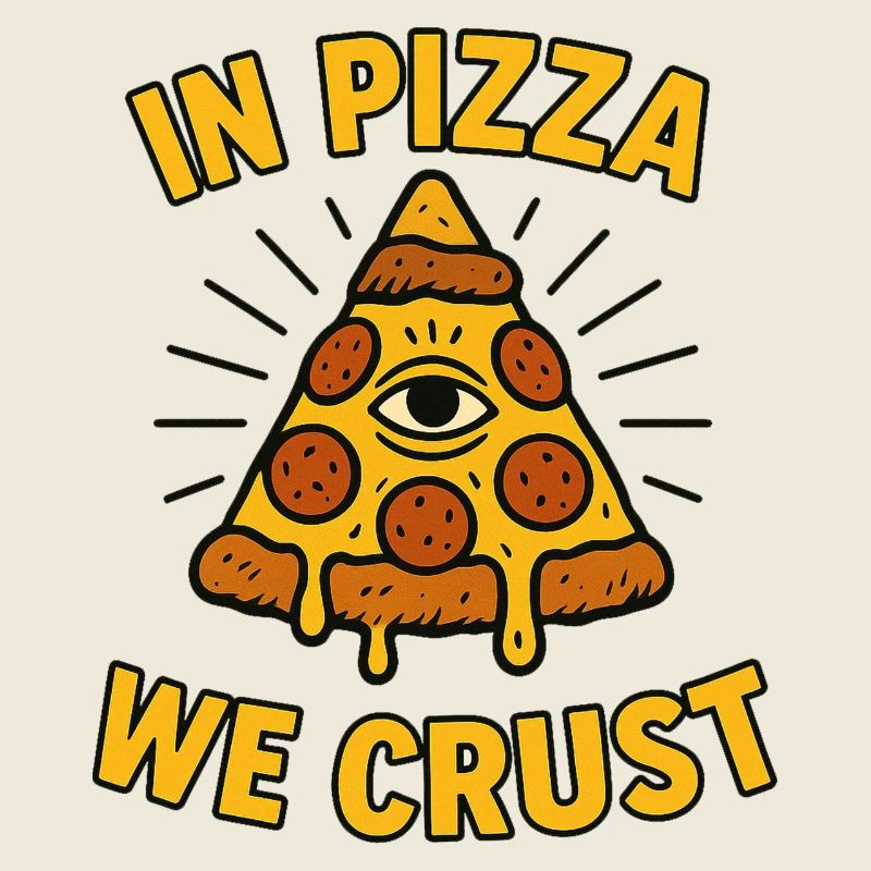 In der Pizza krusten wir