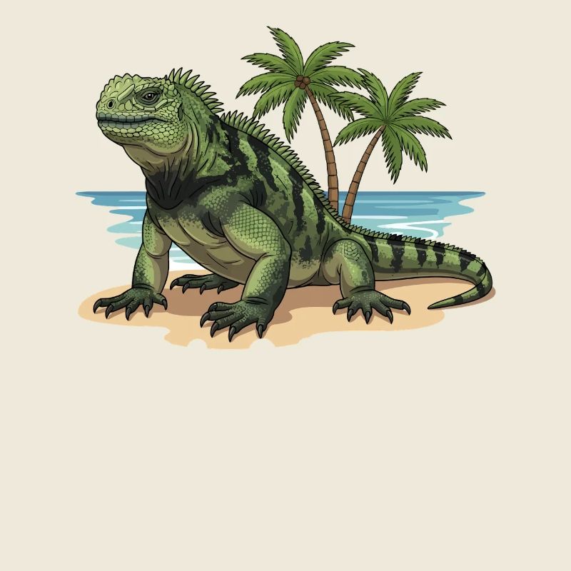 Galapagos-Inseln Eidechse