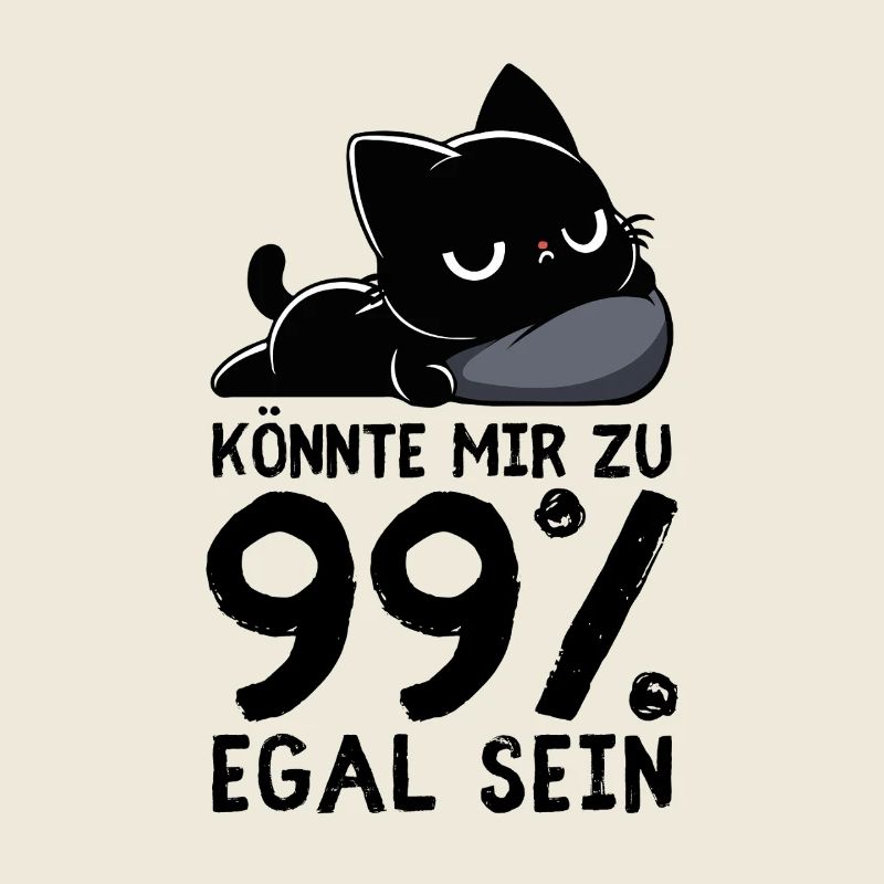 99 % Egal – Chillende Katze Null Interesse