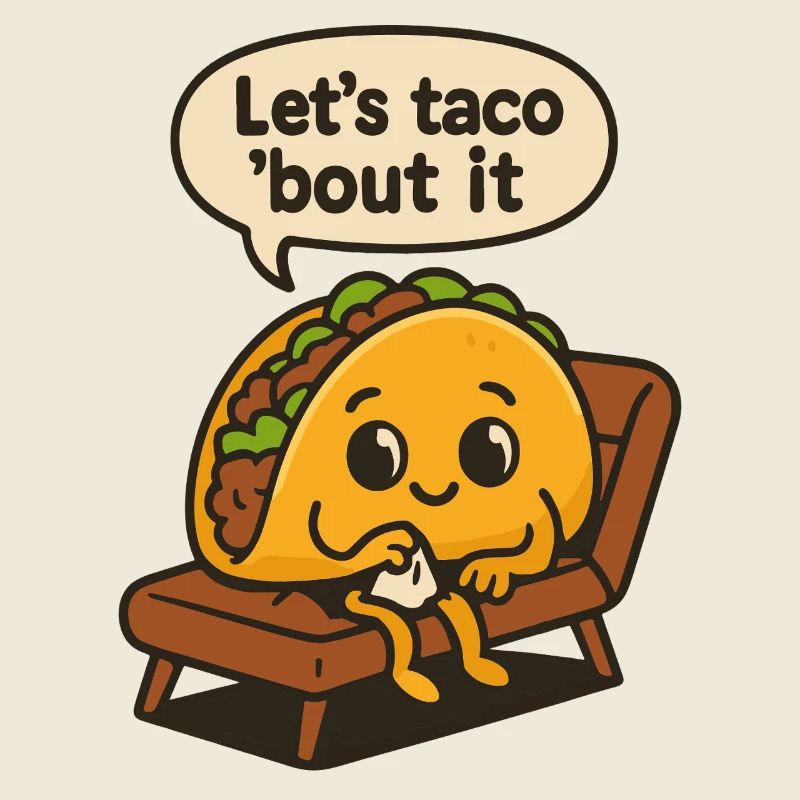 Let's Taco' Bout It Art
