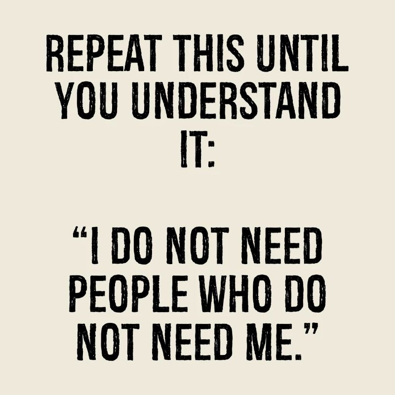 repeat this until you understand it I do not ne